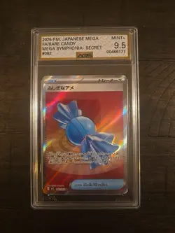 2025 Pokemon TCG Rare Candy 082/063 M1s: Mega Symphonia Holo Japanese FM 9.5 - Image 1
