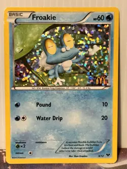 Froakie - 4/12 Holo McDonald’s 2013 Promo Pokemon TCG - Image 1