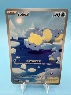 Spheal 199/191 SV08 Surging Sparks Illustration Rate Pack Fresh Pokemon 2024 - Image 1