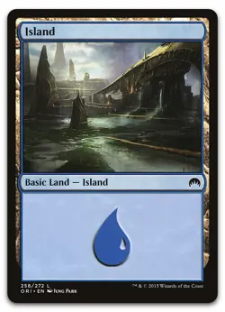 Island (258) #258 (NM) Magic Origins ORI Magic MTG - Image 1