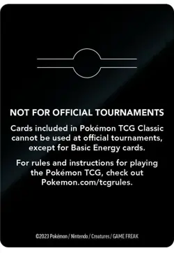 Pokemon Game TCG Classic Collection Box 820650855689 - Image 5