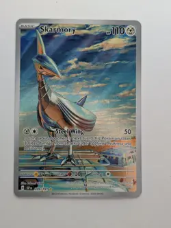 Skarmory 209/191 - SV08: Surging Sparks Pokemon Illustration Rare NM - Image 1