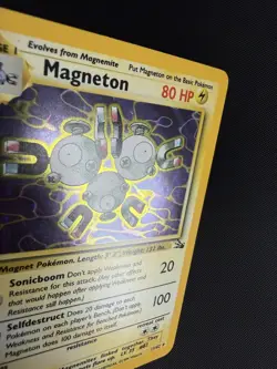 Magneton Holo Fossil Pokemon 11/62 Rare WOTC English Mint - Image 2