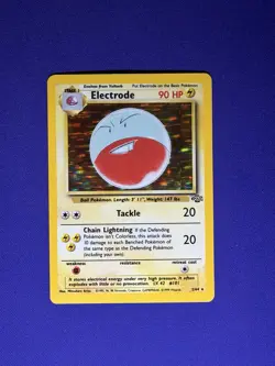 Pokemon TCG Electrode Jungle 2/64 Holo Unlimited Holo Rare - Image 1