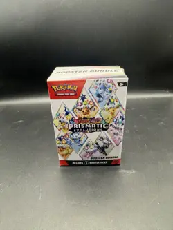 Pokemon TCG: S&V Prismatic Evolutions Booster Bundle (6pks) Factory Sealed - Image 1
