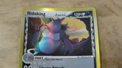 Nidoking 6/101 Pokemon TCG Dragon Frontiers Reverse Holo Rare - Image 2