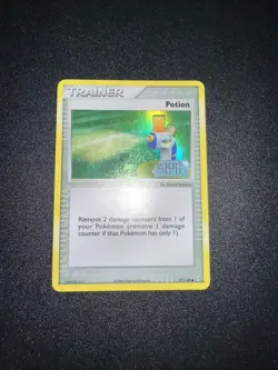 Pokemon TCG Potion 87/100 Crystal Guardians Reverse Holo LP - Image 1
