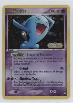Wobbuffet Reverse Foil Pokemon EX Legend Maker #28 2006 - Image 1