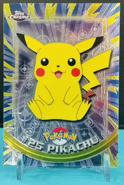 Pokemon 2000 Topps Chrome #25 Pikachu - Image 1
