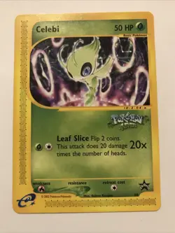 Pokemon Celebi 50 Promo WOTC NM Near Mint - Image 1