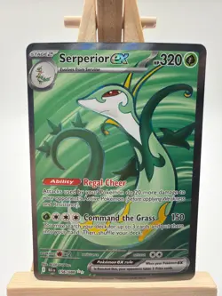 Serperior Ex 156/086 Ultra Rare NM Black Bolt Pokemon TCG - Image 1