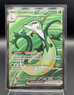 Serperior ex 156/086 Ultra Rare Black Bolt Pokemon TCG NM - Image 1