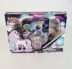 Pokemon Galarian Rapidash V Box Includes Cosmic Eclipse & Evolving Skies - New - Image 1