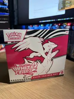 White Flare Elite Trainer Box ETB - Pokemon TCG– Factory Sealed – English – MINT - Image 1