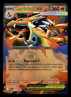 Pokemon Mega Charizard Y ex #030 tcg Near Mint or Better - Image 1