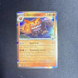 Pokemon N's Darmanitan Journey Together Stamped Holo Promo 181 - Image 1