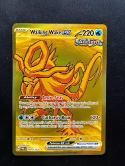 Walking Wake EX 178/131 Pokemon Prismatic Evolutions Hyper Rare #178 - Image 1