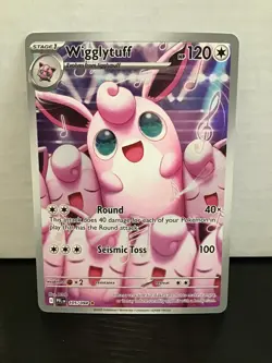 Wigglytuff 105/94 Pokemon Phantasmal Flames Illustration Rare Holo - Image 1