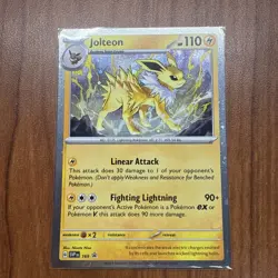 Jolteon #169 Cosmos Holo Black Star Promo Prismatic Evolutions Pokemon 169 NM - Image 1