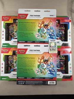 Pokemon TCG First Partner Illustration Collection Series 1 New Sealed (Lot of 6) - Image 2