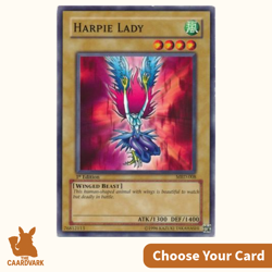 Harpie Lady 1st Edition MRD-E008 Metal Raiders | Vintage Yu-Gi-Oh! Card TCG - Image 1