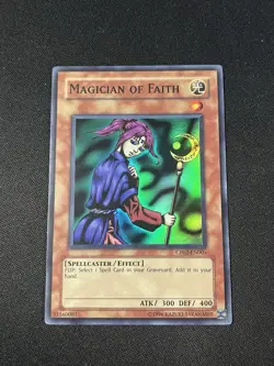 Magician of Faith CP02-EN003 Super Rare Champion Pack 2 Yu-Gi-Oh! NM - Image 1