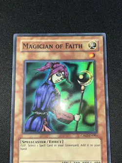 Magician of Faith CP02-EN003 Super Rare Champion Pack 2 Yu-Gi-Oh! NM - Image 3