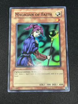 Magician of Faith CP02-EN003 Super Rare Champion Pack 2 Yu-Gi-Oh! NM - Image 4