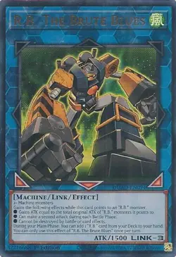 R.B. The Brute Blues DUAD-EN094 Ultra Rare Duelist's Advance NM 1st Ed YUGIOH - Image 1