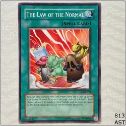 The Law of the Normal - AST-094 - Common Unlimited Yugioh - Image 1