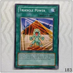 Triangle Power - DR2-EN211 - Common Yugioh - Image 1