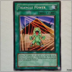 Triangle Power - AST-098 - Rare Unlimited Yugioh - Image 1
