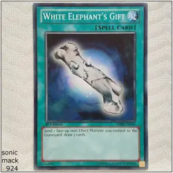 White Elephant's Gift - SDBE-EN026 - Common 1st Edition Yugioh - Image 1