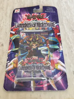 1996 Yu-Gi-Oh Labyrinth Of Nightmare Sleeved Booster Pack - Image 1