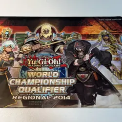 2014 Konami Yu-Gi-Oh WCQ World Championship Qualifier Regional Playmat RARE!!! - Image 4