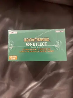 One Piece TCG Legacy of the Master OP-12 Booster Box English Sealed 24 Packs - Image 4