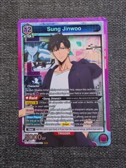 SUNG JINWOO SR UE17BT/SLG-1-022 UNION ARENA SOLO LEVELING NM - Image 1