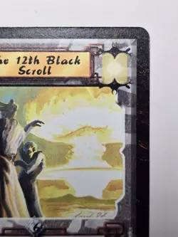 The 12th Black Scroll Time of Void Legend Five Rings L5R NM+ Near Mint ccg card - Image 4