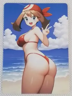 May Pokemon Anime Doujin Waifu Card AGC CCG - Image 1