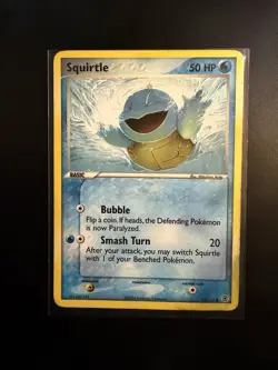 Pokemon TCG Squirtle 2004 Fire Red & Leaf Green Common Card 83/112. NM - Image 1