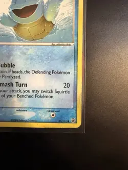Pokemon TCG Squirtle 2004 Fire Red & Leaf Green Common Card 83/112. NM - Image 3