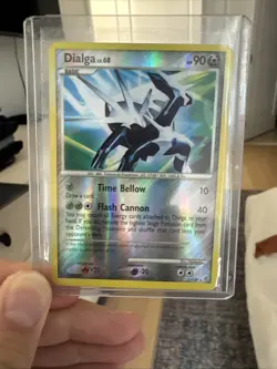 Dialga 1/130 Holo Pokemon TCG Diamond and Pearl Rare Card NM Near Mint - Image 1