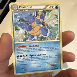 Pokemon TCG Blastoise Unleashed Regular Card 13/95 - Image 2