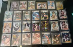 Full Card Lot of 27 Pokemon Custom Anime Waifu Cards & A Single MEGA M GENGAR EX - Image 1