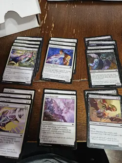 Custom Casual 60 Card MTG White/Black Bats Deck Magic The Gathering - Image 1