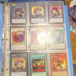 Konami Yu-Gi-Oh! TCG 306 card Binder Lot - Image 1