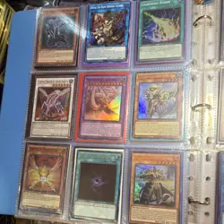 Konami Yu-Gi-Oh! TCG 306 card Binder Lot - Image 5
