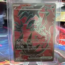 Pokemon Yveltal EX POR 105/088 Full Art Ultra Rare Foil 210 HP English Card - Image 1
