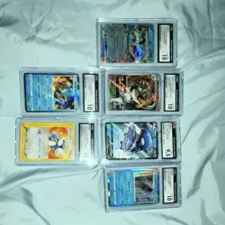 Pokemon CGC Graded Card Lot - Lapras, Charizard, Kyogre, Gyarados, Japanese - Image 3