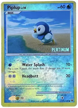 Pokemon Holo Lot Tyranitar Raichu Scyther Grimer Piplup Vintage Cards - Image 2